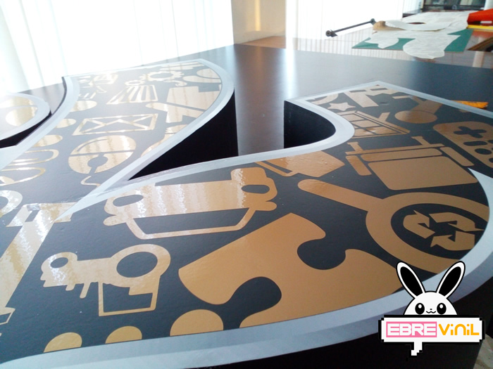 vinilos decorativos personalizados eventos ferias