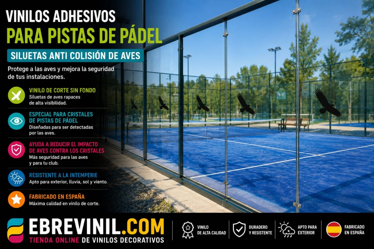 vinilos decorativos pistas de padel