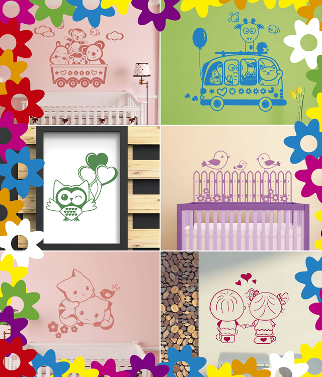Descubre los mejores vinilos infantiles decorativos y exclusivos