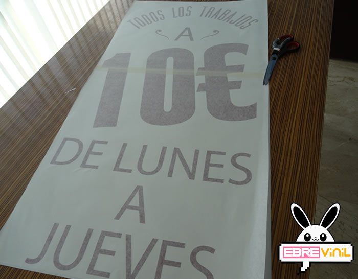 vinilos personalizados tiendas cristales