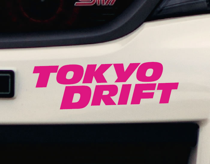 Adhesivos online tuning vehículos Tokyo Drift