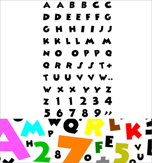 vinilos letras sueltas, vinilos letras personalizados, vinilos letras para dormitorios infantiles